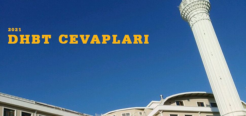 Diyanet DHBT Cevapları Yayınlandı