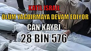 131 günün acı bilançosu: can kaybı 28 bin 576'ya çıktı