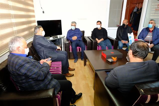 Erzincan'da 10 Ocak çalışan Gazeteciler Günü Ziyareti