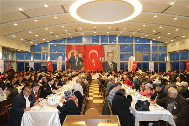 Hatay'da 18 Mart çanakkale şehitlerini Anma Programı Kapsamında şehit Ailelerimiz Ile Iftarda Buluşuldu