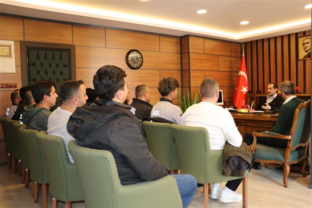 Samsun Dini İhtisas Merkezi Afet Ve Acil Durum Talimatları Kapsamında  personelimizle Görev Ve Sorumluluklarında Farkındalık Sağlamak Amacıyla Toplantılar Gerçekleştirdi.