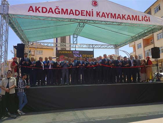 Yozgat'de Akdağmadeni'nde Toplu Açılış