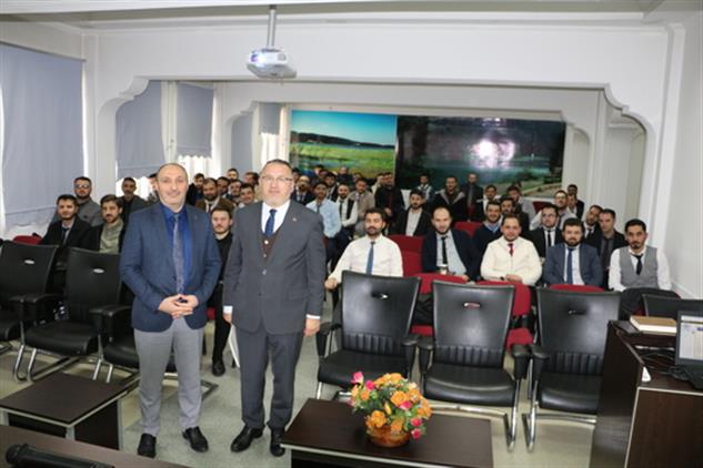 Bolu Il Müftüsü Hüseyin Demirtaş ıı. Dönem Aday Din Görevlilerine Konferans Verdi