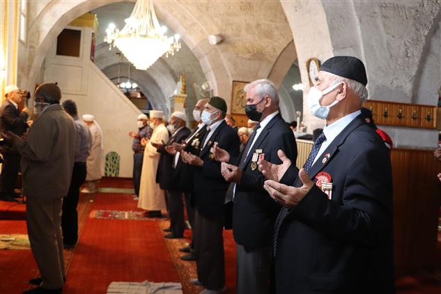 Sivas'ta Cuma Namazı öncesi şehitlere Dua Edildi