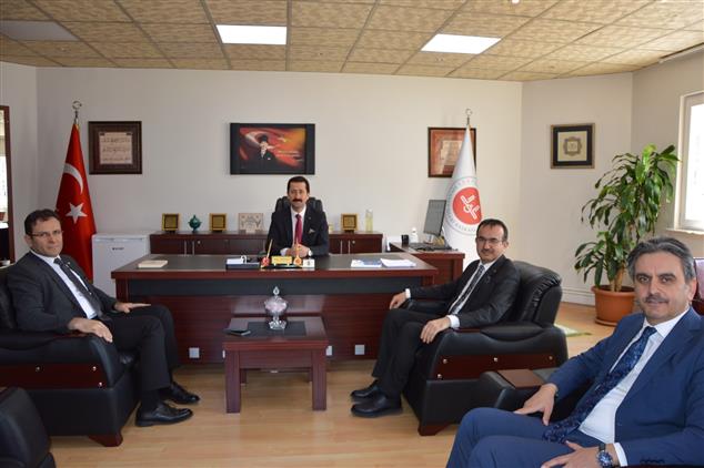 Antalya Dini İhtisas Merkezi Daire Başkanlarından Akademi Merkezi Müdürüne Ziyaret