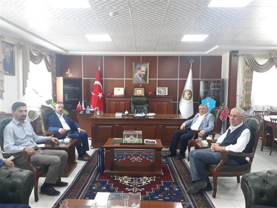 Nevşehir'de Dib Din Işleri Yüksek Kurulu üyesi Prof. Dr. Enbiya Yıldırım’dan Müftü Altunkaya’ya Ziyaret...