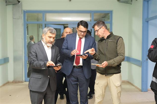 Erzincan'da Diyanet Akademisi Daire Başkanları, Dini Ihtisas Merkezi Yerleşkesinde Incelemlerde Bulundular