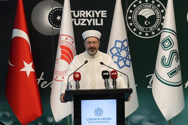 Adiyaman'da Diyanet Işleri Başkanı Erbaş, “uluslararası Helal Kongresi”ne Katıldı