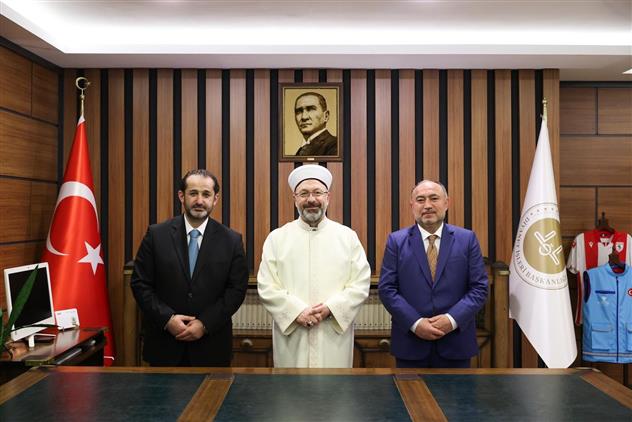 Samsun Dini İhtisas Merkezi Diyanet Işleri Başkanımız Prof. Dr. Ali Erbaş Hocamız Diyanet Akademi Merkezimizi Ziyaret Etti.