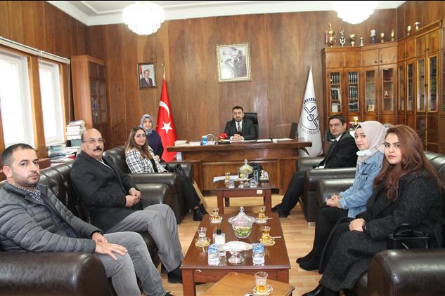 Amasya'da “dünya Göçmenler Günü” Nedeniyle Il Müftümüze Ziyaret