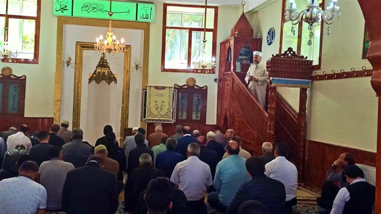 Erzurum Il Müftüsü Yıldırım, Yakutiye Cedid Camii’nde Cuma Hutbesi Irad Etti