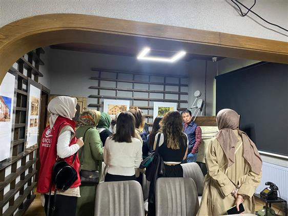 Zonguldak'ta Gençler Maden Müzesini Ziyaret Etti