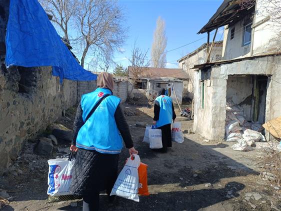 Kars'ta Hayata Başlarken Projesi Kapsamında Ziyaretler Devam Ediyor