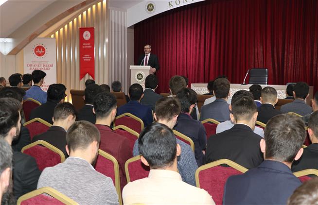 Konya Dini İhtisas Merkezi Ihtisas Ve Mesleki Eğitim Daire Başkanı Eşref Görgülü'den Ziyaret