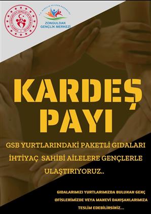 Zonguldak'ta Kardeş Payı Projesi