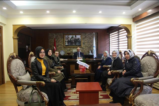 canakkale de kiz konuk evi ogrencilerinden ziyaret canakkale muftulugu diyanet haberleri