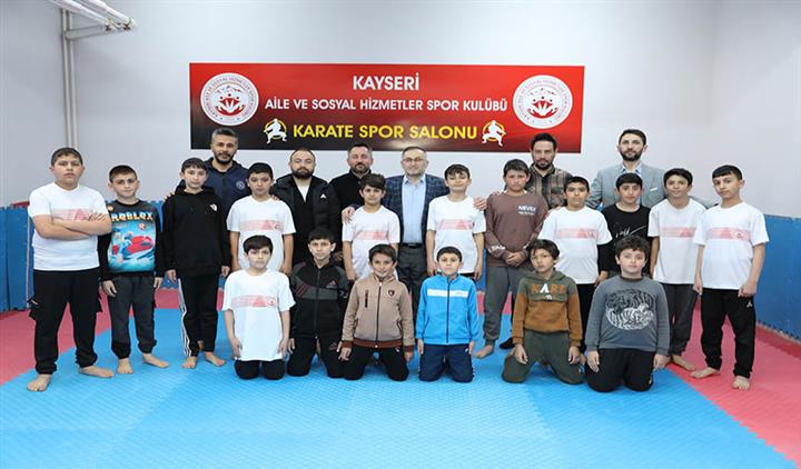 Kayseri'de Il Müftü Yardımcısı çelik’ten Erva Spor Okuluna Ziyaret