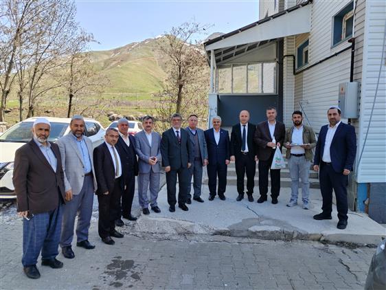 Bitlis'de Il Müftülüğümüzde Salavatlar Eşliğinde Bayramlaşma Merasimi Düzenlendi