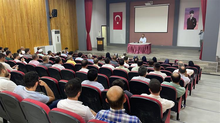 Bursa'da Il Müftümüz Yavuz Selim Karabayır Orhaneli Ilçesini Ziyaret Etti