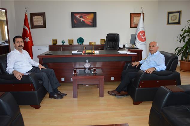 Antalya Dini İhtisas Merkezi Il Milli Eğitim Müdür Yardımcısından Akademi Merkezi Müdürüne Ziyaret