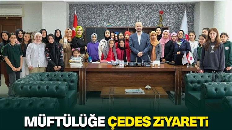 Kahramanmaras'da Müftülüğe çedes Ziyareti