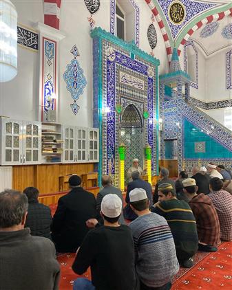 Erzurum'da Müftümüz Dr. Rüstem Can, Horasan Ilçe Müftülüğü’ne Bağlı Merkez Orta Camii’nde Teravih Sohbeti Yaptı.