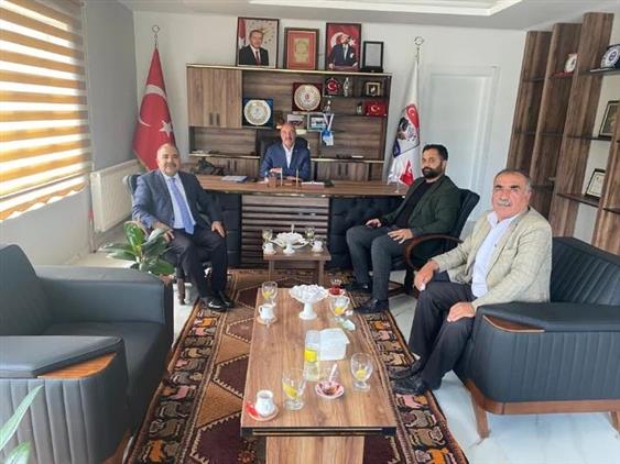 Muş Il Müftümüz Ibrahim Halil Demir, Muş Ili Damızlık Sığır Yetiştiricileri Birliğini Ziyaret Etti.