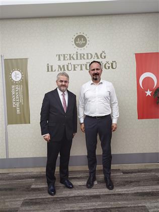 Tekirdağ Milletvekilinden Il Müftüsüne Ziyaret 